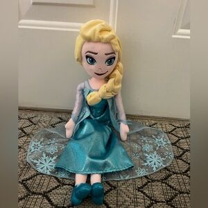 Elegant Elsa Plush Toy